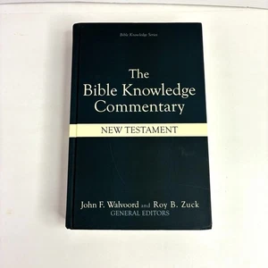 The Bible Knowledge Commentary, New Testament, Walvoord and Zuck, Hardcover - Picture 1 of 10