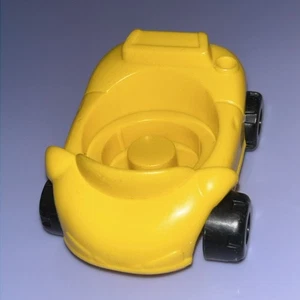 Fisher Price Little People Yellow Car Vehicle - Picture 1 of 2
