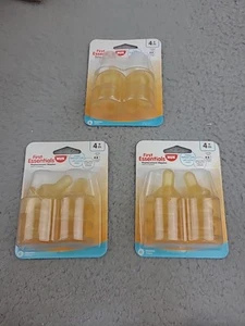 3x Pezones de Repuesto de Látex NUK First Essentials, 4+ Meses, Flujo Medio 6 Ct - Imagen 1 de 8