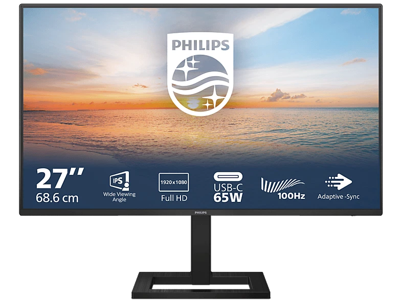 PHILIPS 27E1N1300AE 27 Zoll Full-HD Monitor #2918362 - Bild 1 von 1