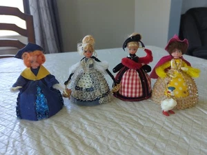 4 Vintage Sequins, Pins, Styrofoam, Felt, Dolls - Picture 1 of 19
