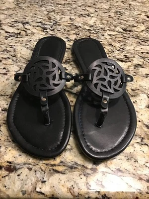 Tanga feminina de verão sandálias chinelo confortáveis sandálias planas casuais-9 - Imagem 1 de 4