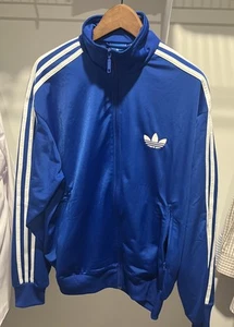 Adidas Originals Track Jacket Blue Size Large P94602 - Picture 1 of 4