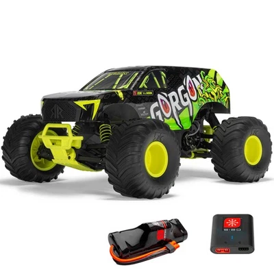 ARRMA GORGON 2 rodas motrizes MT1/10 RTR Smart 3300 7C S120 USB amarelo ARA3230ST1 - Imagem 1 de 4
