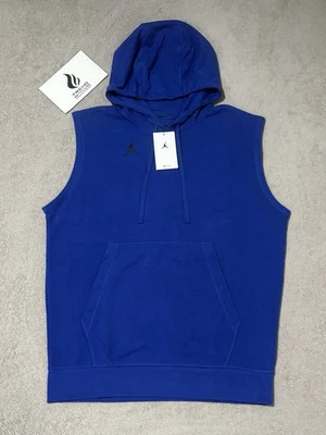Nike Air Jordan Dri-FIT Sleeveless Hoodie Jumpman Royal Men's Size M DQ7946-449 - Image 1 of 4