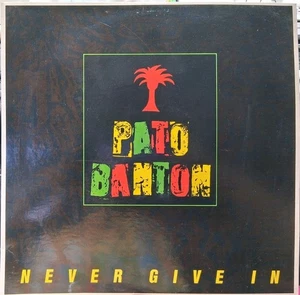 Pato Banton Never Give In LP Vinyl 1988 PROMO I.R.S. Records Reggae Ska Vintage - Bild 1 von 5