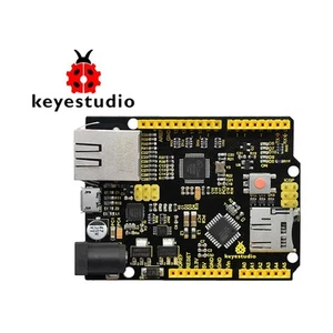 Modulo MCU ethernet compatibile W5500 scheda di sviluppo Atmega 16U2 328P microU - Imagen 1 de 6