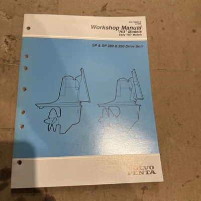 Volvo "HU" 1995 Early "NC" manual de taller unidad de transmisión SP/DP-S 7788855-0 Foto 1 de 3