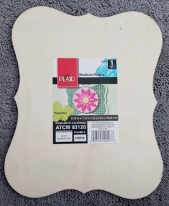 Placa de madera mediana PLAID ENTERPRISES 8,75" X 7,12" - Imagen 1 de 3