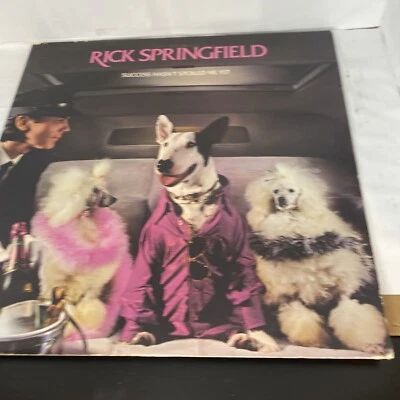 Vintage Vinyl RICK SPRINGFIELD - SUCCESS HASN'T SPOILED ME YET AFL14125 vinyl lp - Image 1 of 4