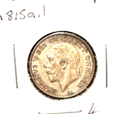 Great Britain 1922 six pence KM 815a.1 XF - Image 1 of 2