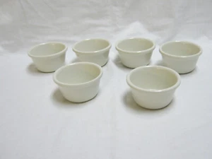 6 SMALL GET ENTERPRISES RM-40   MELAMINE RAMEKINS DIPPING PREP  BOWLS 4 OZ - Picture 1 of 5