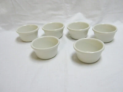 6 SMALL GET ENTERPRISES RM-40   MELAMINE RAMEKINS DIPPING PREP  BOWLS 4 OZ - Image 1 of 4