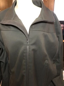 Tru-Spec Jacket Men's XL Extra Large Dark Grey Military Zip Utility Combat - Picture 1 of 8