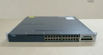 Cisco Catalyst WS-C3560X-24T-E 24x 10/100/1000 Ports 1U Switch C3KX-NM-1G - Image 1 of 3