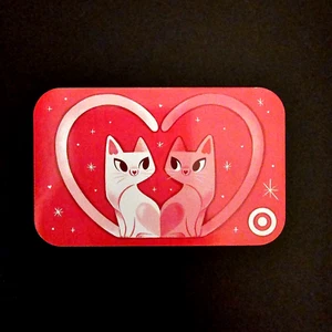 Target Valentines Cats In Love Heart PAPER NEW COLLECTIBLE GIFT CARD ($0) #6212 - Picture 1 of 1