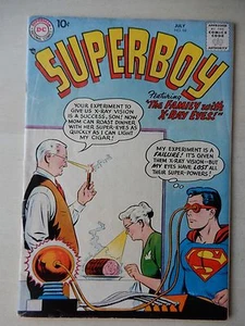 Cómic de DC Comics - Superboy - No. 66 - julio 1958 - Imagen 1 de 7