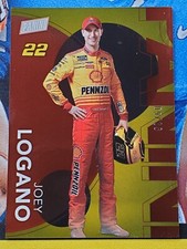 Joey Logano 9/10 2023 NSCC Panini Silver Pack Promo Gold Foil NASCAR