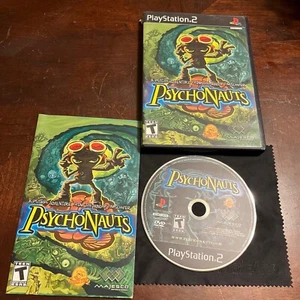 Psychonauts Sony PlayStation 2 PS2 Tested Complete CIB W/ Manual - Picture 1 of 6
