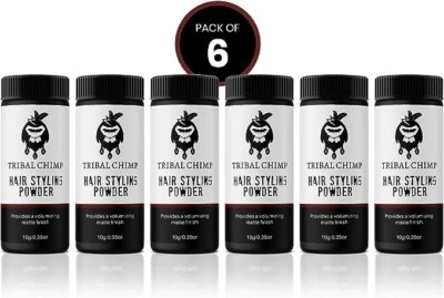 Polvo de peinado de chimpancé tribal acabado mate voluminizador 0,35 oz 10 g PACK DE 6 Foto 1 de 4