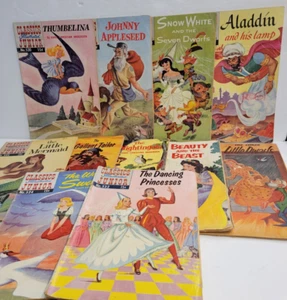 LOT of 11 Classics Illustrated Junior (little mermaid, snow white, aladdin...) - Bild 1 von 5