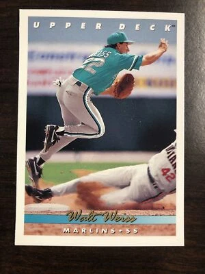 1993 Upper Deck Baseball #533 Walt Weiss Marlins - Image 1 of 2