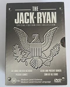 The Jack Ryan Special Edition DVD Collection Boxset 4 DVD PAL 
