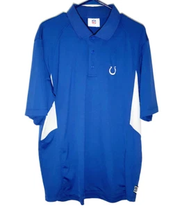 Indianapolis Colts Poloshirt | Polyester Knopf Freizeit | Herren Large - Bild 1 von 8