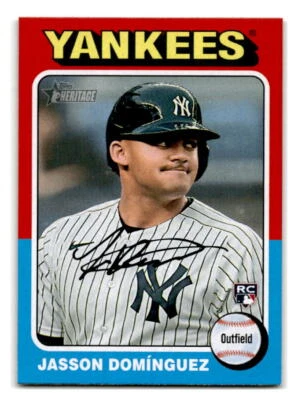 2024 TOPPS HERITAGE 301-500 PICK YOUR CARDS TO COMPLETE YOUR SET - Image 1 of 2