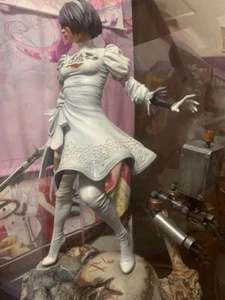 Prime 1 Studio Square Enix Masterline 1/4 NieR: Automata 2B Statue white 2P ver. - Picture 1 of 16