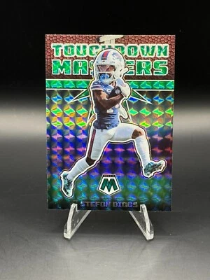 2022 Panini Mosaic - STEFON DIGGS #TD-19 - Green Touchdown Masters Bills - Image 1 of 2