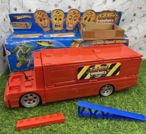 Mattel Hot Wheels Incredible Crash Dummies Crash Road Show Bus en caja incompleta - Imagen 1 de 22
