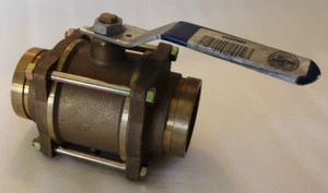 Válvula de bola de puerto completo Nibco G590-Y-3"" - 3"" con bloqueo ranurado - Imagen 1 de 3