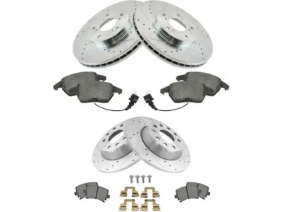 Kit de pastillas de freno y rotor delantero y trasero para Volkswagen Passat 2009-2010 97781DRTH Foto 1 de 2