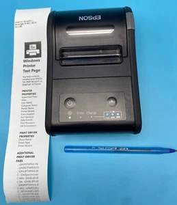 Epson TM-P60II M292B Bluetooth Thermal Receipt Printer NO POWER ADAPTER (10) - Picture 1 of 9