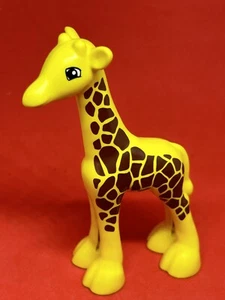 LEGO DUPLO Baby GIRAFFE Animal Zoo replacement piece 4 inches Safari - Picture 1 of 5