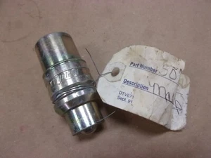 IH Pioneer Hydraulic Quick Connect Coupler Hose Line Fitting 5070-16 7/8-14 USA - Picture 1 of 8