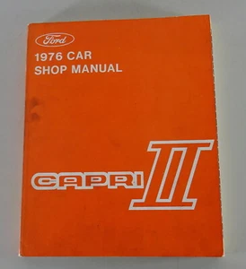 Manual de Taller Ford Capri II (Ee.uu.) Con 2,3 sobre la Cabeza + 2,8 V6 - Imagen 1 de 4