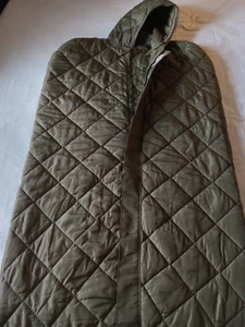 Vintage R. Caillet S.A. Hooded Swiss Military Sleeping Bag ODG-Brown Large 1971 - Bild 1 von 20