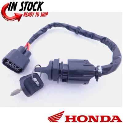 Interruptor de encendido Honda Pioneer 700 2014-2022 nuevo fabricante de equipos originales con llaves 35100-HL3-A01 OEM Foto 1 de 4