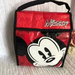 DISNEY Mickey Mouse kids lunch bag tote cooler large, perfect for school - Picture 1 of 14