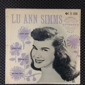 Lu Ann Simms With Percy Faith & His Orchestra (Columbia – B-1860) - Picture 1 of 4