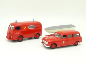 Solido 1/43 - Lote: Peugeot 403+ D4A Con Bote Bomberos - Imagen 1 de 1
