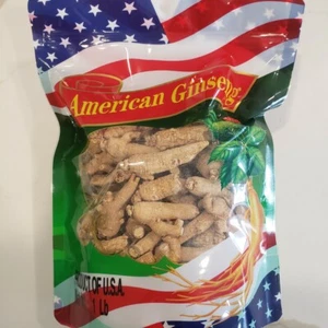 1 lb 16oz American Ginseng S / L / XL Round Root US Seller 美国花旗参 - Picture 1 of 4