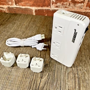BESTEK Universal Travel Adapter, Worldwide Plug Adapter 110-220V to 110V Voltage - Picture 1 of 10
