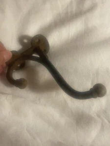 Antique Original Iron Tack Hook Harness Horse Barn Salvage - Picture 1 of 12