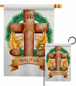 Bandera de jardín del rey de los judíos fe religiosa patio decorativo casa bandera - Imagen 1 de 19
