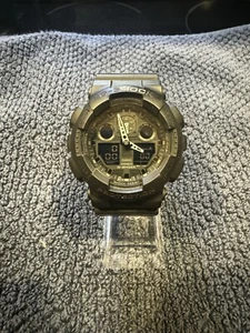 Casio G-SHOCK Men's Black Watch - GA-100-1A1DR New Battery - Picture 1 of 5