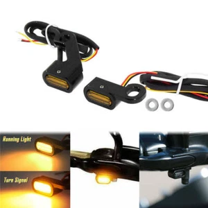 Luces de señal de giro ámbar para Suzuki Intruder Volusia VS VL 700 750 800 1400 1500 - Imagen 1 de 8