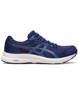 - Asics Gel-Contend 8 Scarpe Running Uomo Taglia EU 41.5, Indigo Blue/Island Blu - Immagine 1 di 4